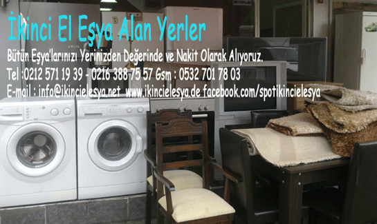 ikinci el eşya alan yerler