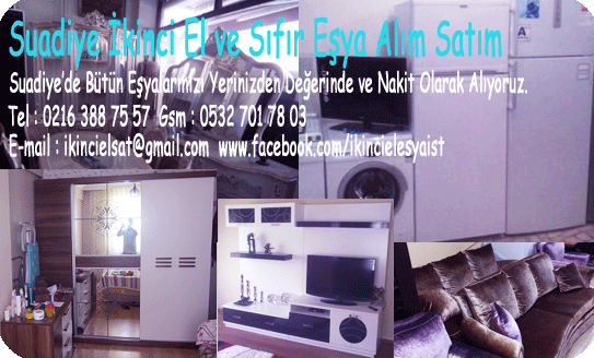 Suadiye ikinci el eşya alan yerler